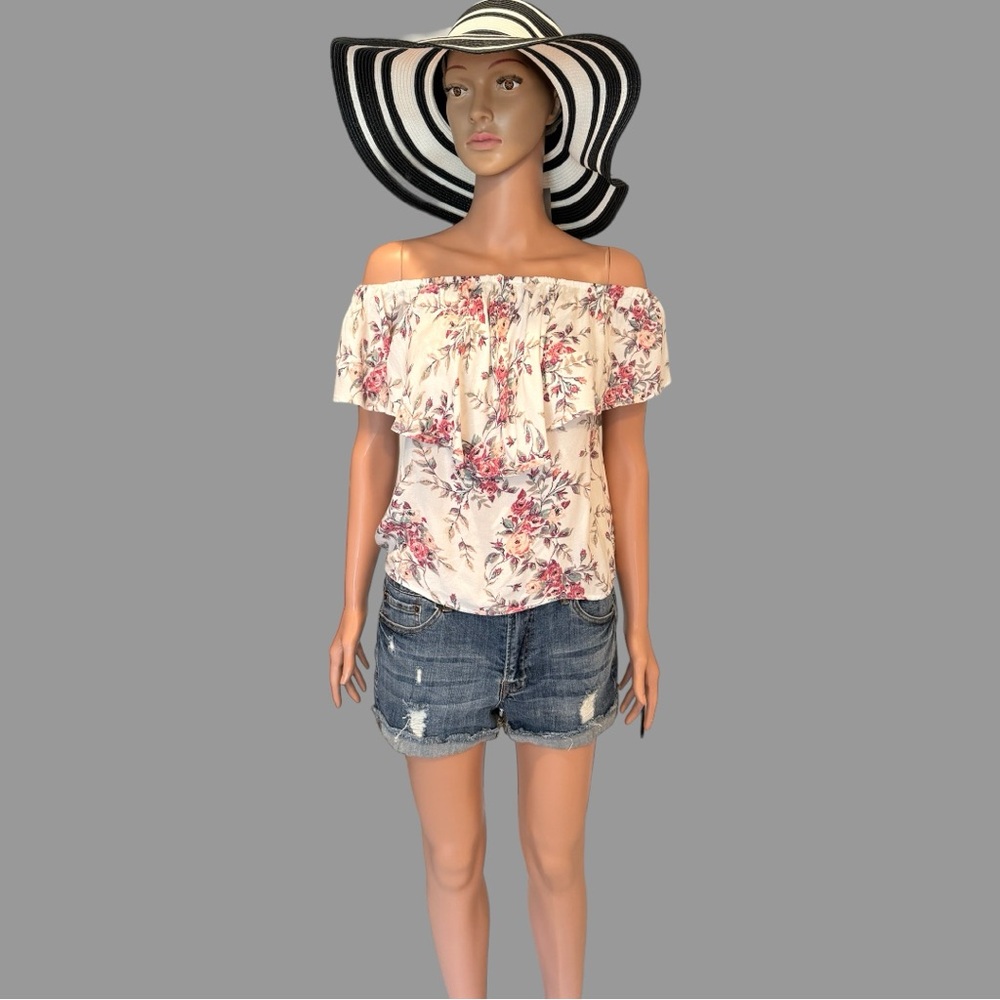 Floral top, Medium, from Nordstrom, Wayf brand